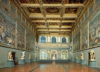 Der Salone dei Cinquecento, ca. 1495 von Simone del Pollailo